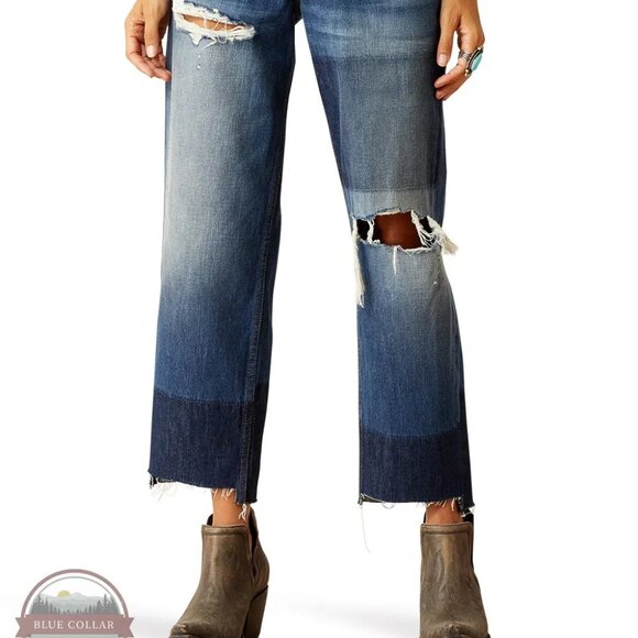 Ariat Ladies Ultra High Rise Jazmine Relaxed Straight - Size 29  NWOT - Picture 2 of 13